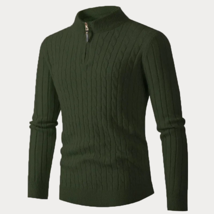 Lässiger Strickpullover für Herren