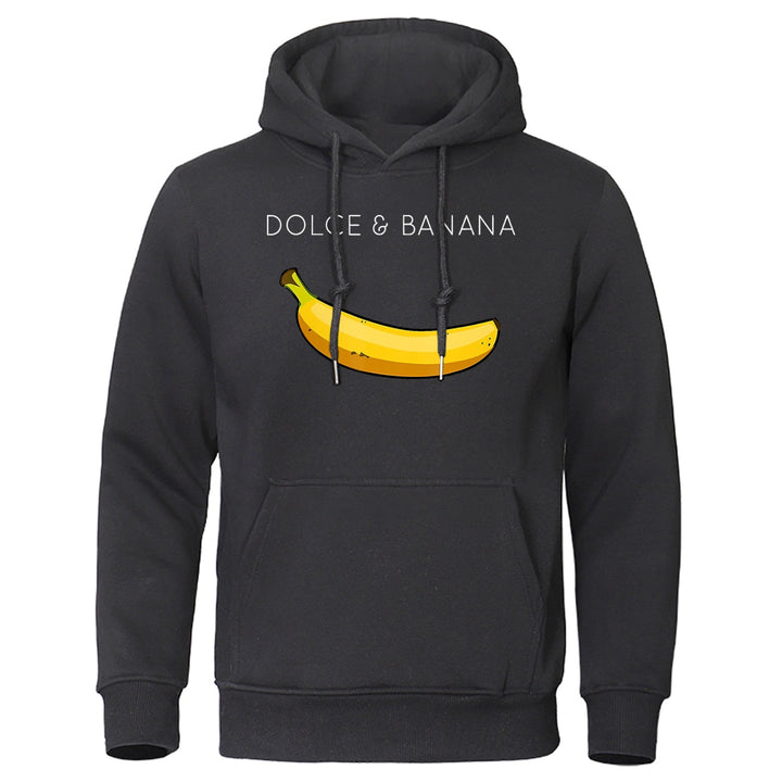 Kapuzenpulli mit Bananenprint für Herren