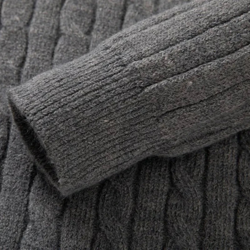 Lässiger Strickpullover für Herren