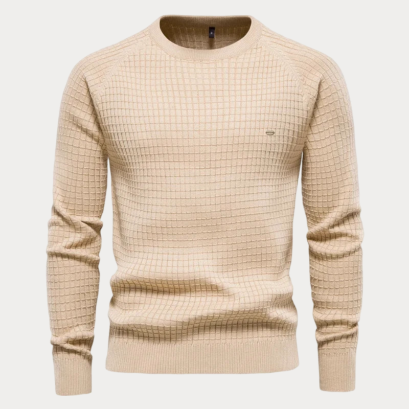 Herren Einfache Strickpullover