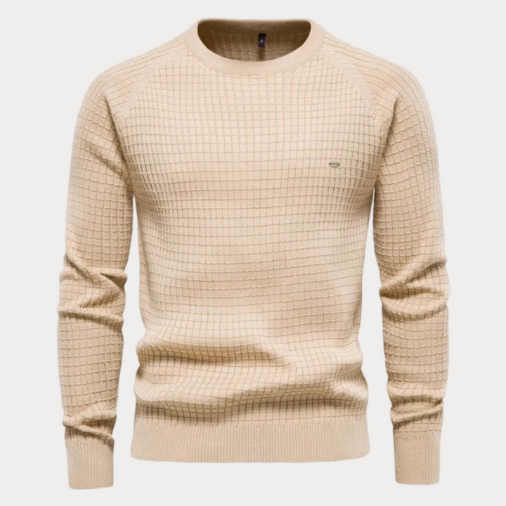 Herren Einfache Strickpullover