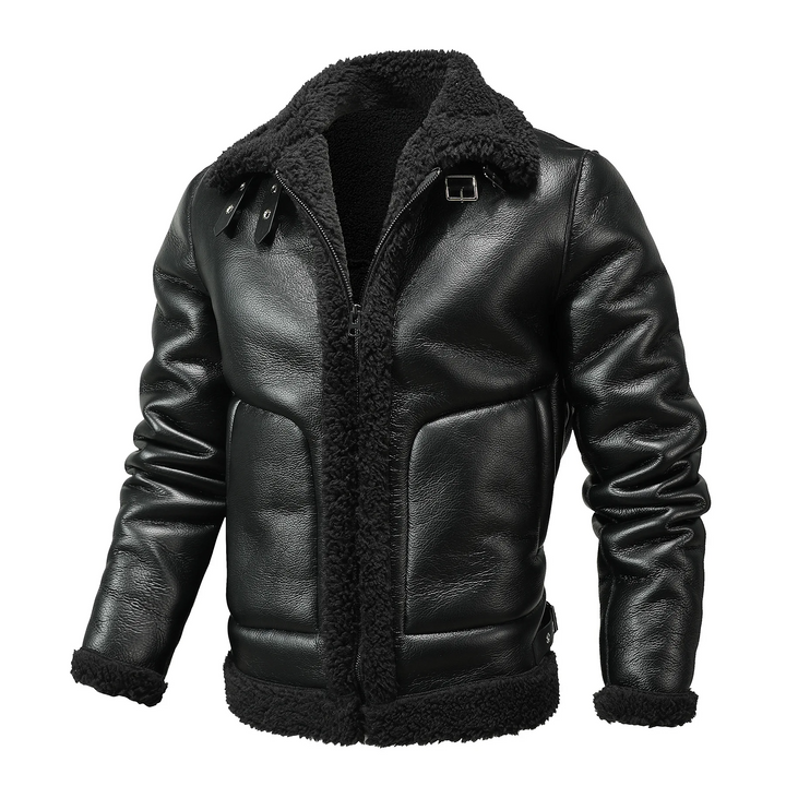 Herren-Winterjacke mit weichem Futter