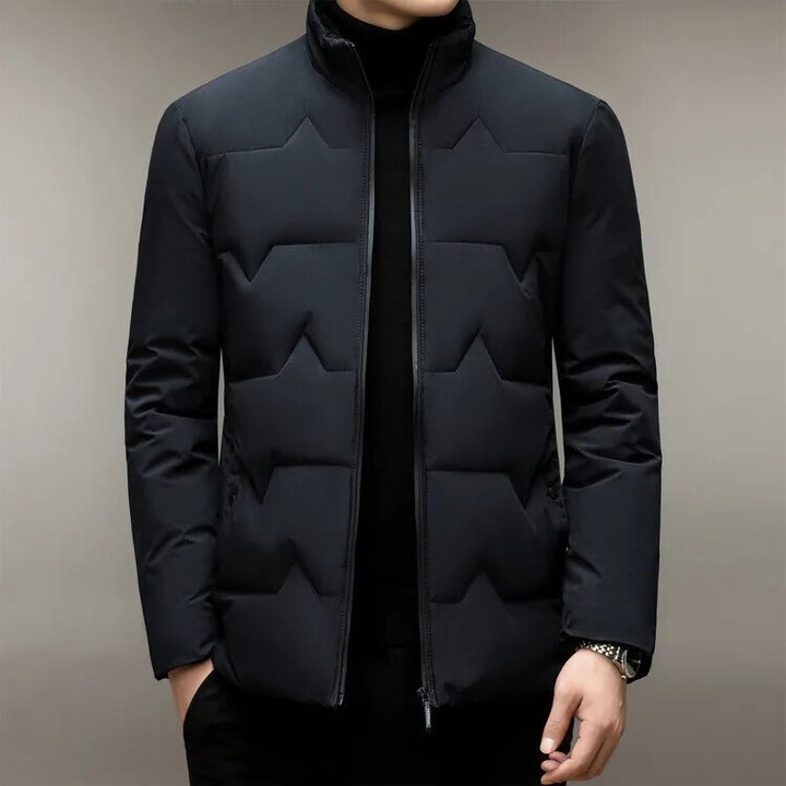 Elegante wattierte Jacke für Herren