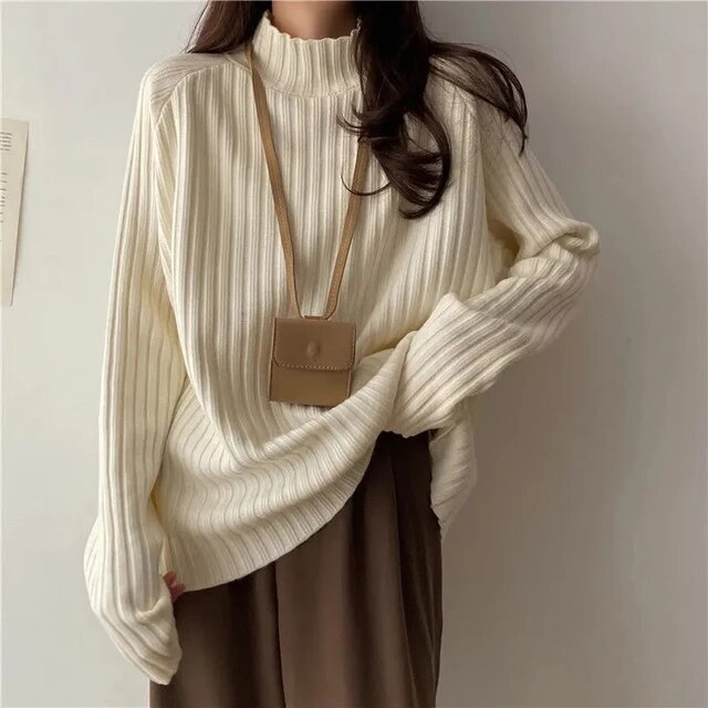 Eleganter Strickpullover für Damen