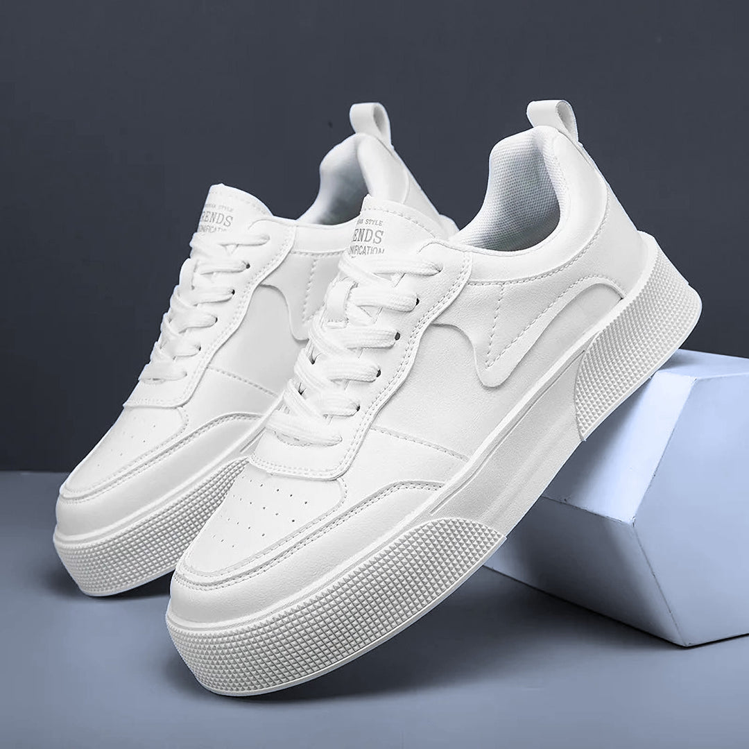 Sportliche Herren Sneaker Weiß
