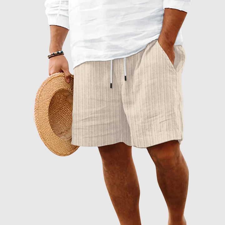 Gestreifte Herren Shorts