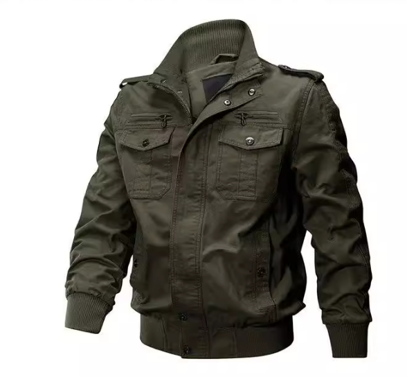 Cargo-Jacke mit mehreren Taschen für Herren