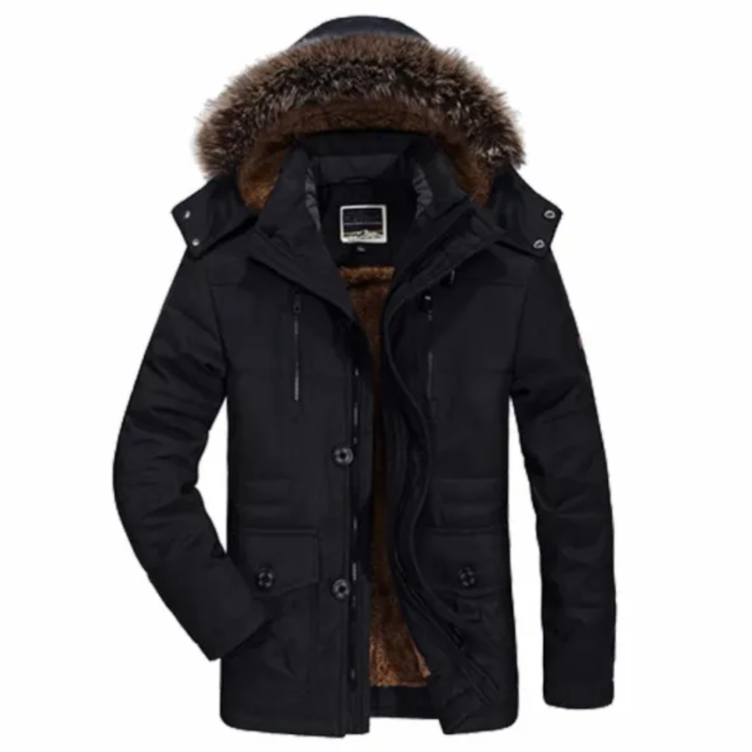 Winter Parka mit Fronttaschen für Herren