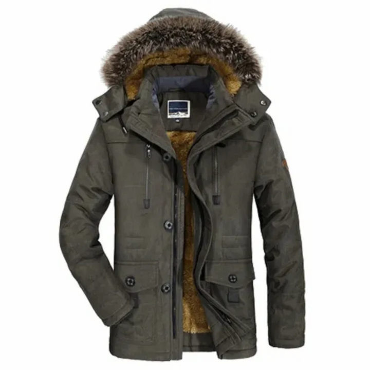 Winter Parka mit Fronttaschen für Herren