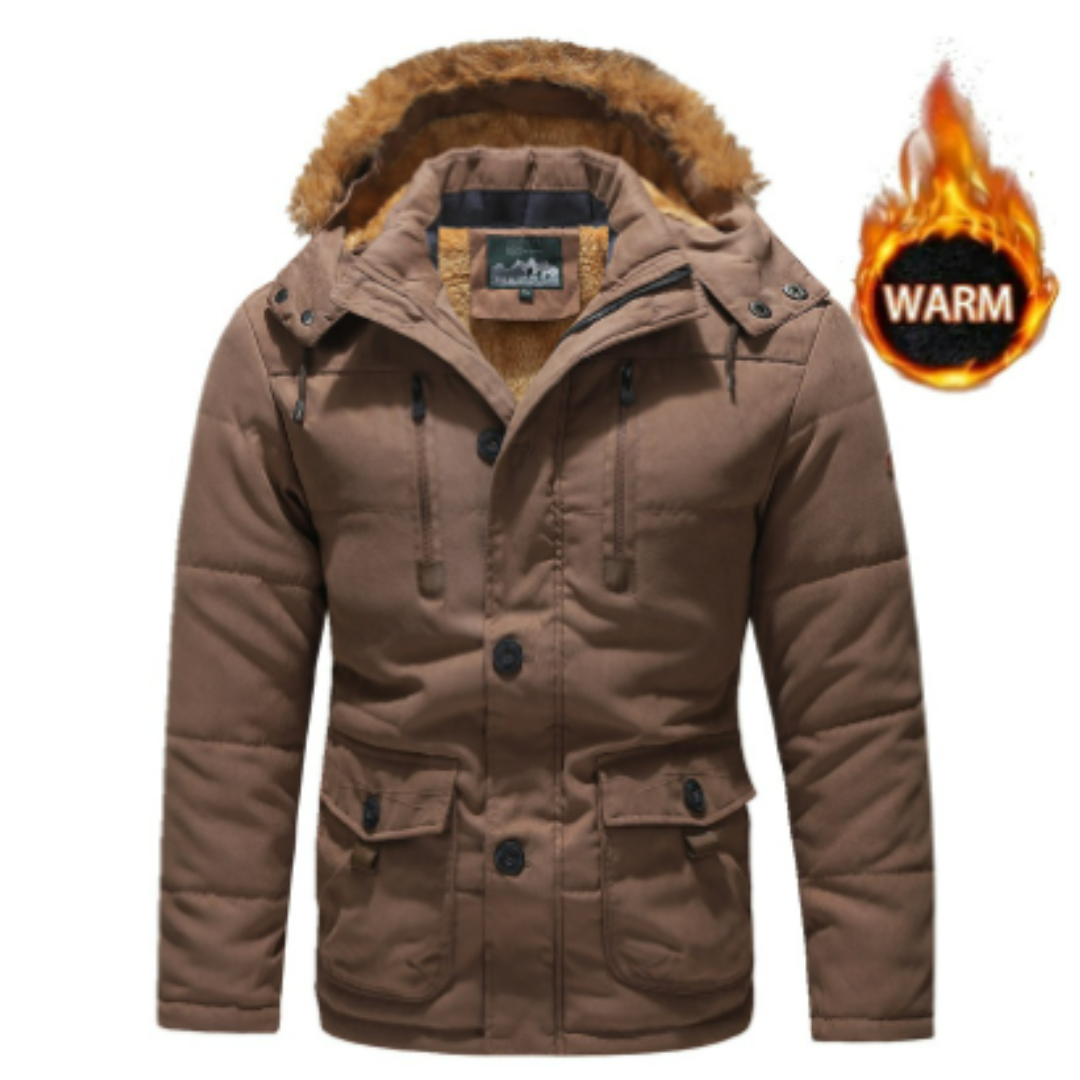 Winter Parka mit Fronttaschen für Herren