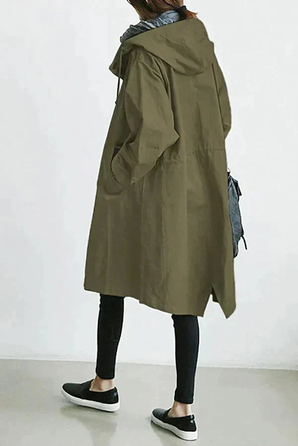 Einreihiger Trenchcoat für Damen