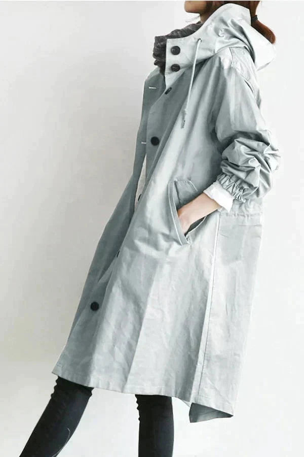 Einreihiger Trenchcoat für Damen