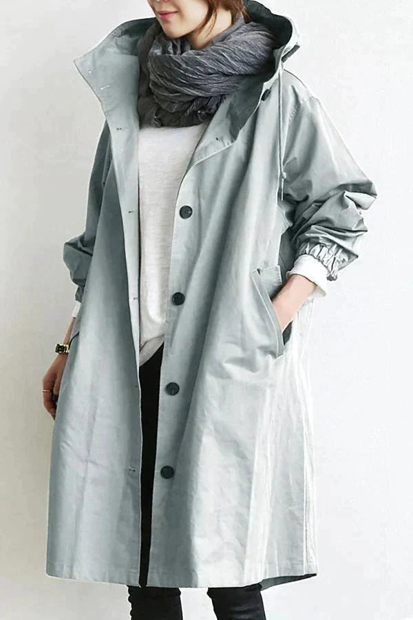 Einreihiger Trenchcoat für Damen