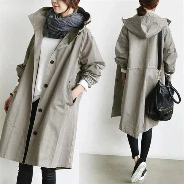 Einreihiger Trenchcoat für Damen