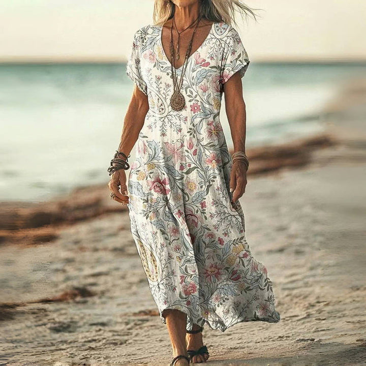 Bequemes Damen Maxikleid Casual