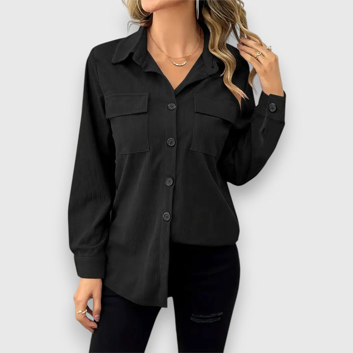 Cord Damen Hemdjacke