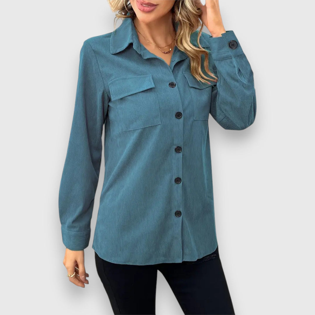 Cord Damen Hemdjacke