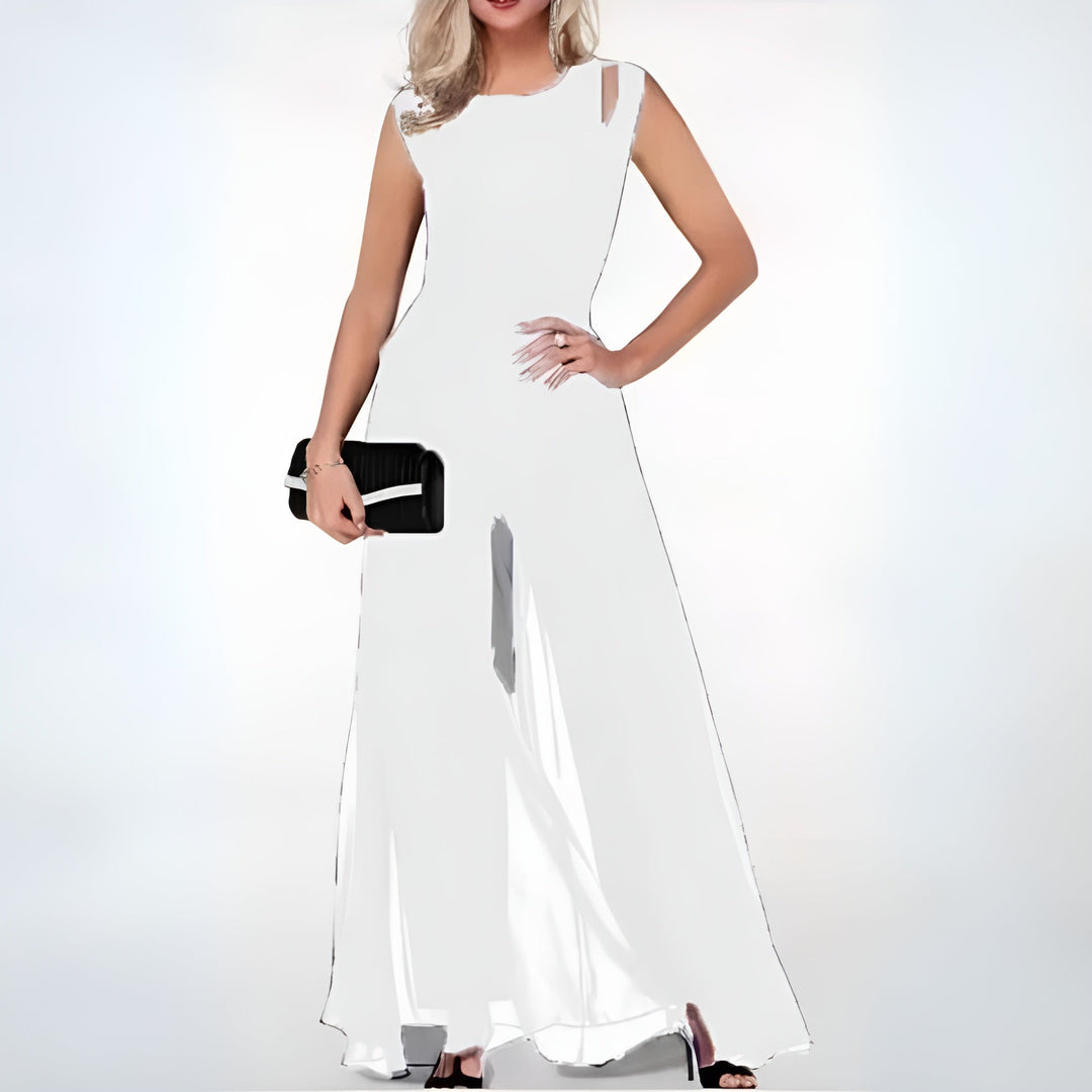 Ärmelloser Jumpsuit für Damen