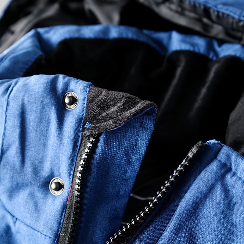 Hoodiejacke mit mehreren Taschen für Herren