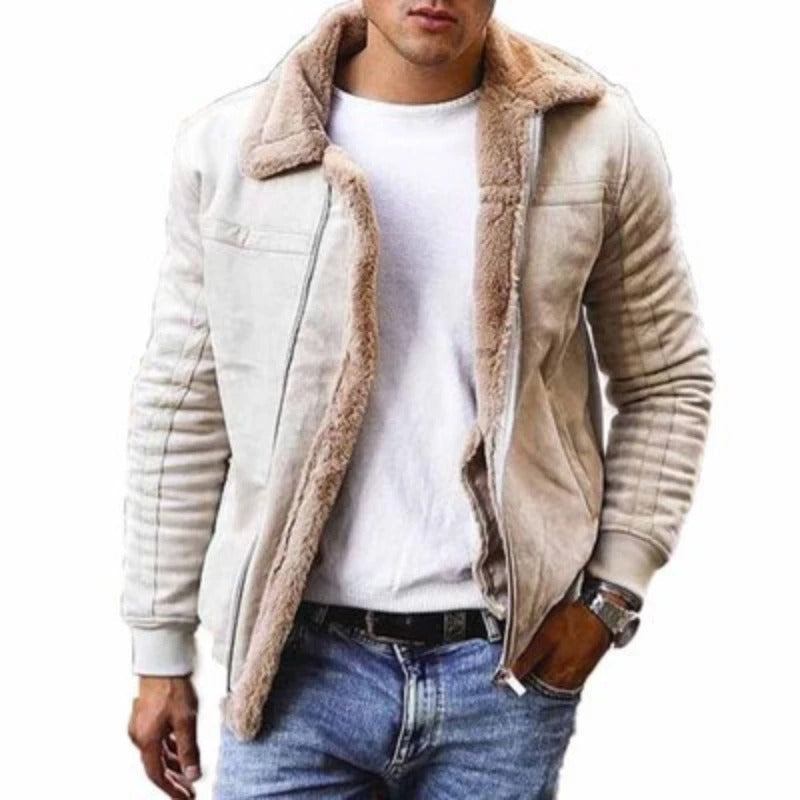 Stylische Jacke mit Reißverschluss für Herren