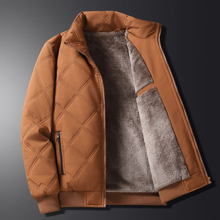 Winterjacke mit Reißverschlusstaschen für Herren