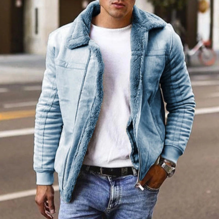 Stylische Jacke mit Reißverschluss für Herren