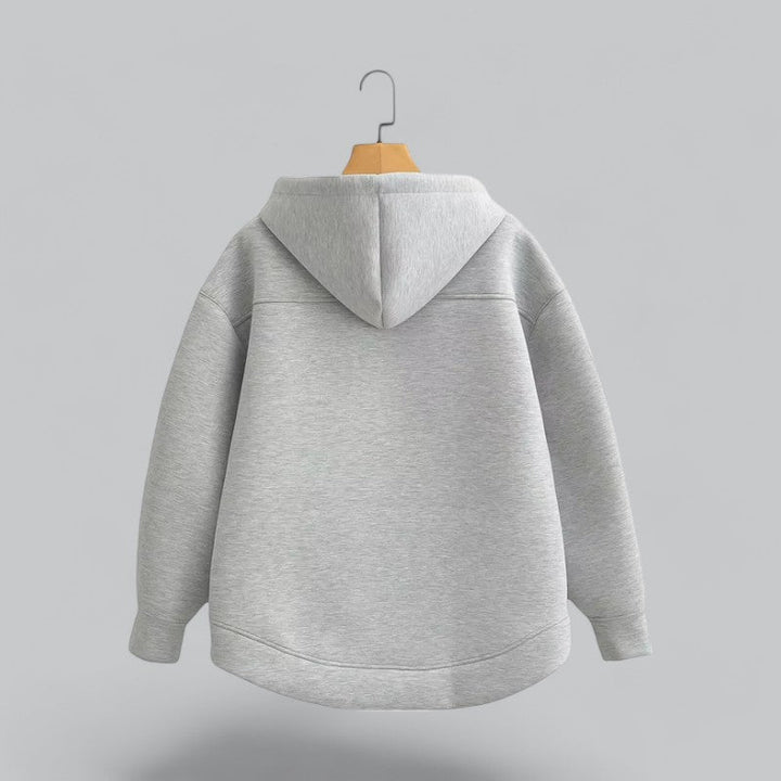 Klassische Zip-Up Jacke für Damen