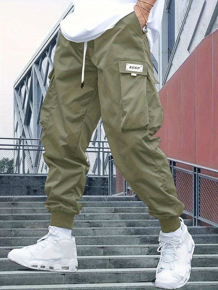 Herren Cargo-Jogger-Hose