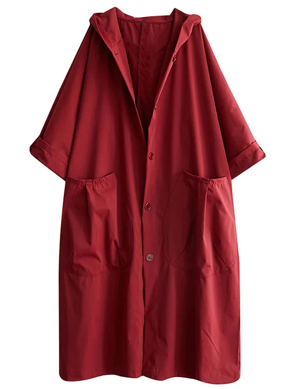 Trenchcoat mit Kapuze für Damen