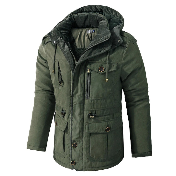 Winterjacke mit mehreren Taschen für Herren