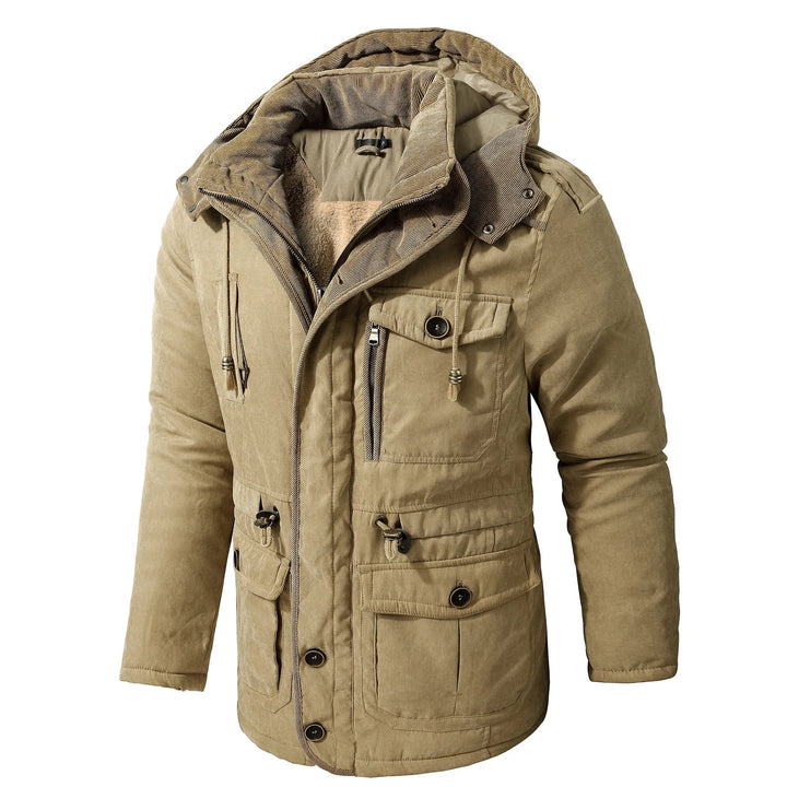 Winterjacke mit mehreren Taschen für Herren