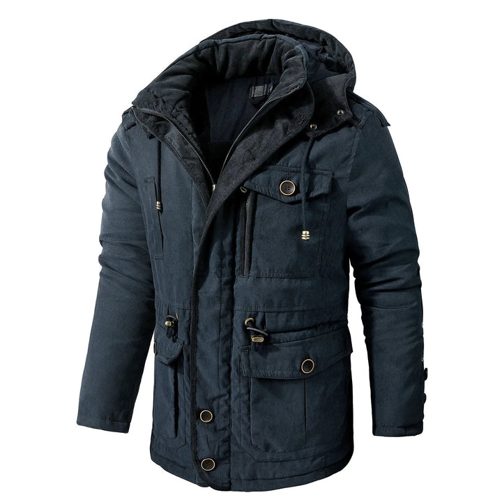 Winterjacke mit mehreren Taschen für Herren