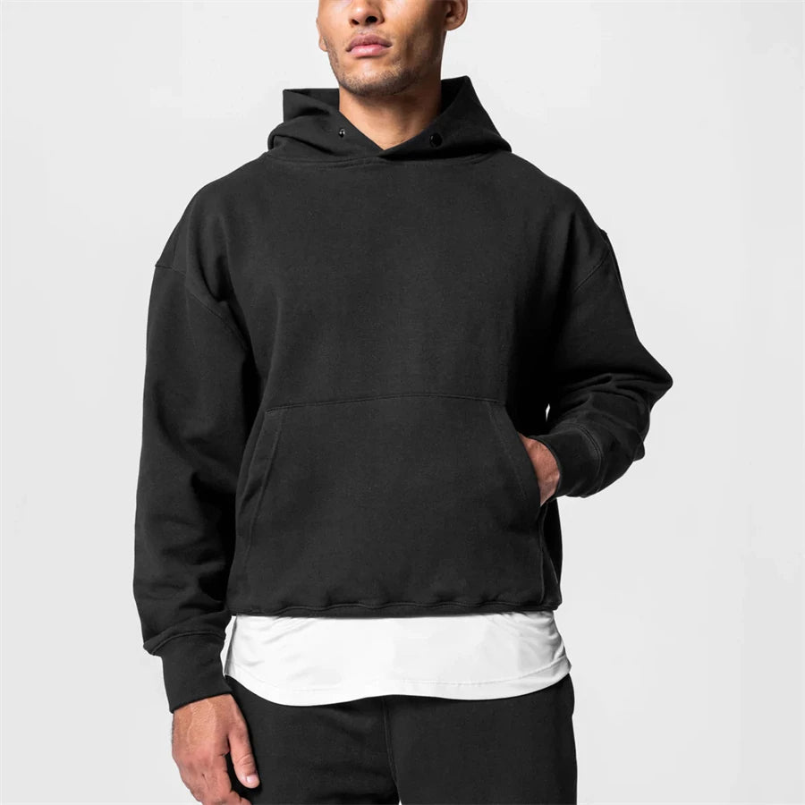 Herren-Kapuzenpullover mit Taschen