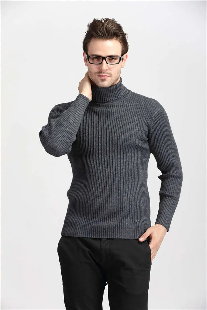 Herren-Rollkragenpullover