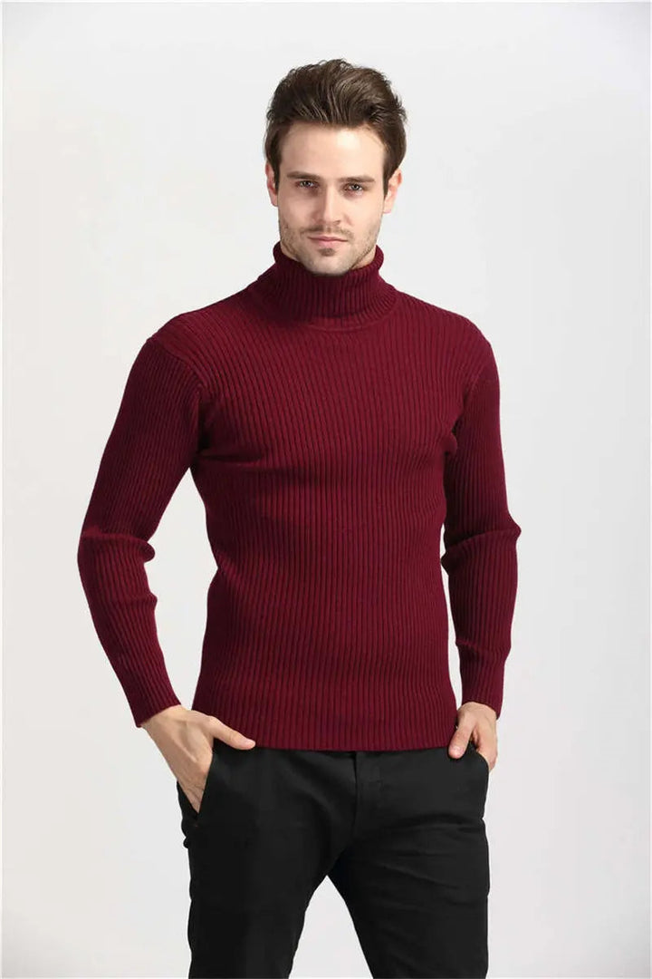 Herren-Rollkragenpullover