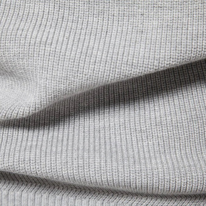 Half Zip Steppstrickpullover für Herren