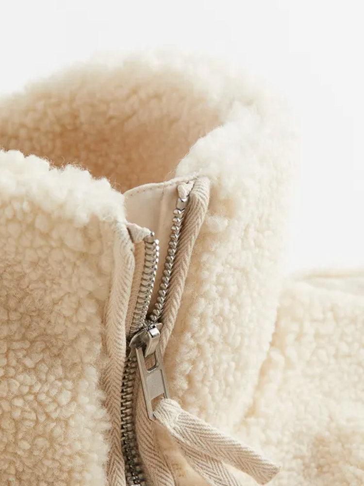 Winterjacke mit Reißverschluss für Damen