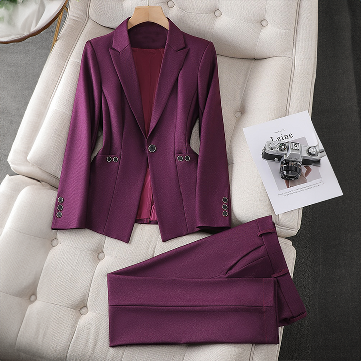 Klassisches Blazer-Set für Damen