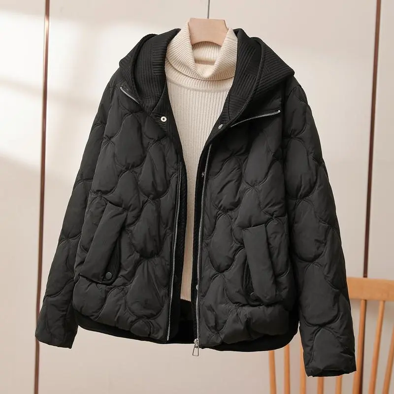 Steppjacke mit Schnittmuster für Damen