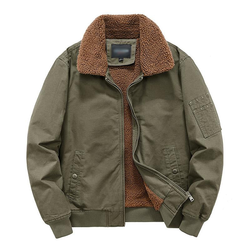 Herren Vintage-Jacke mit mehreren Taschen