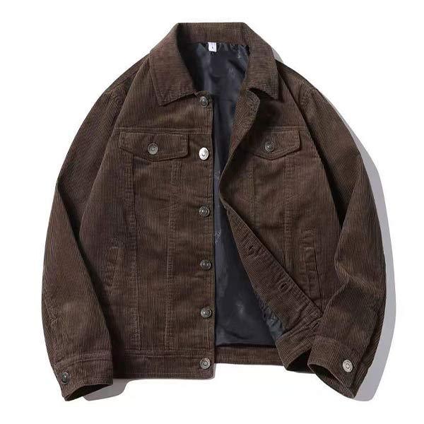 Herren-Vintage-Jacke mit mehreren Taschen