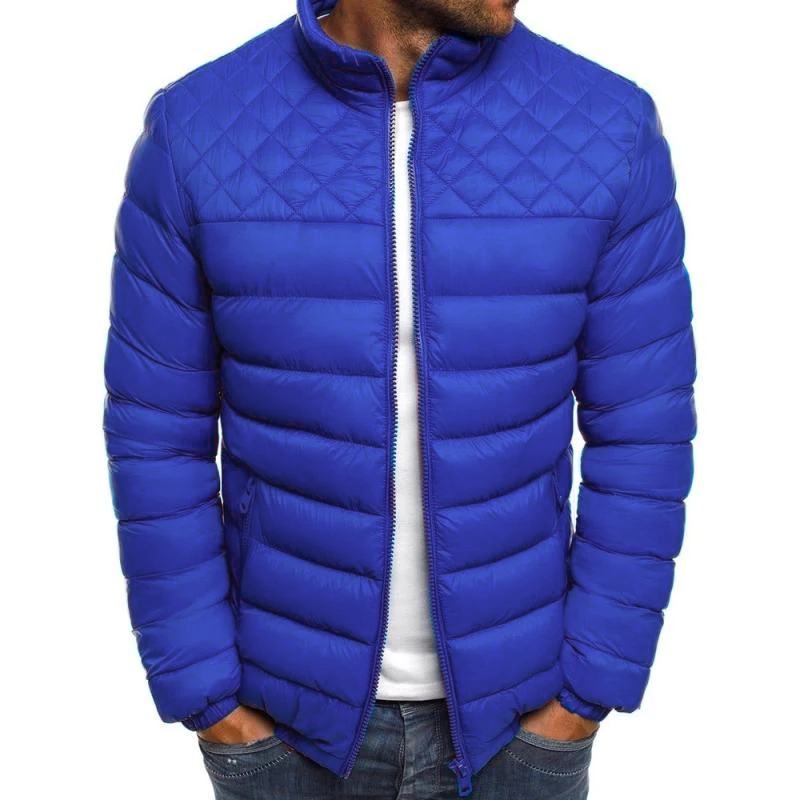 Herren-Steppjacke mit Seitentaschen