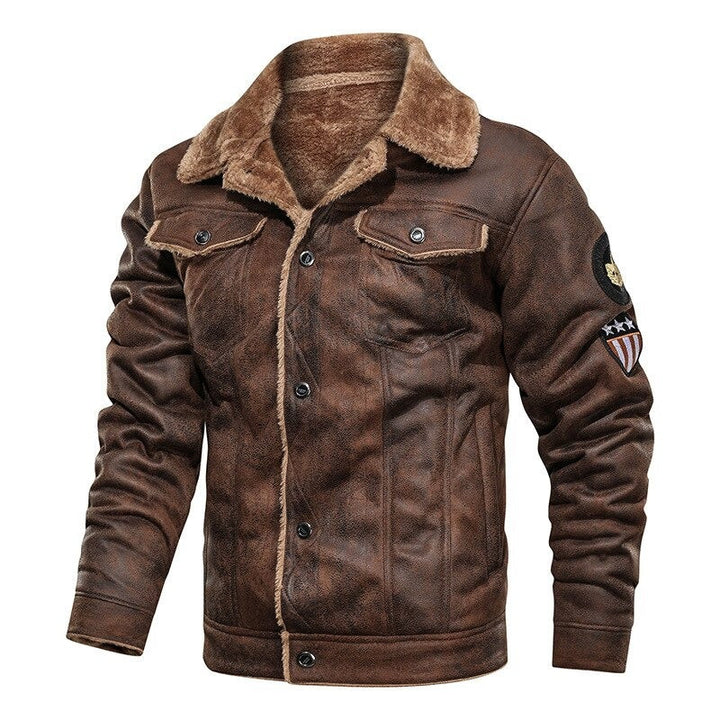 Bikerjacke mit Fronttaschen für Herren