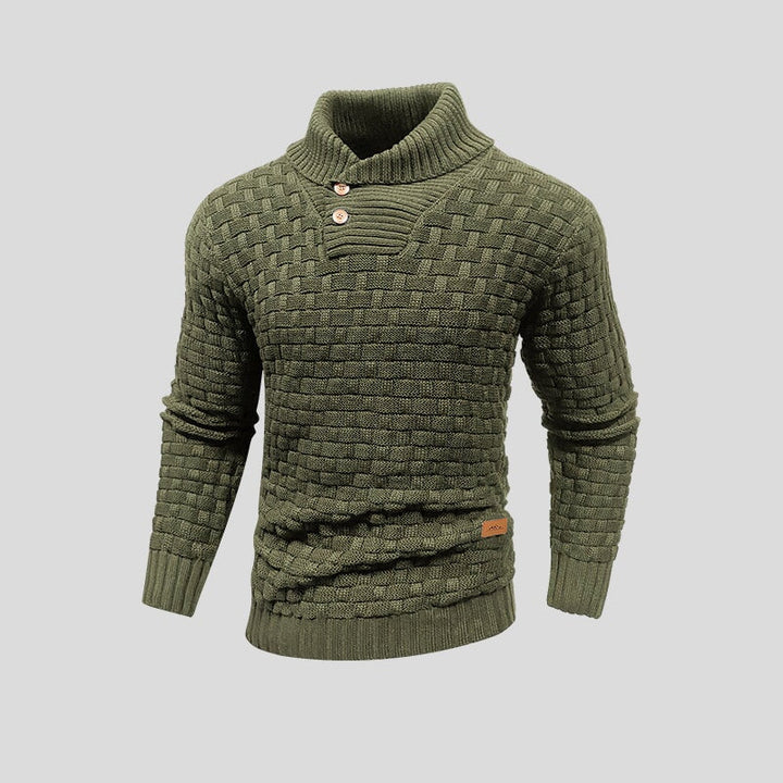 Button-up-Pullover für Herren