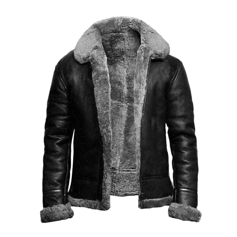 Warme Vintage-Jacke für Herren