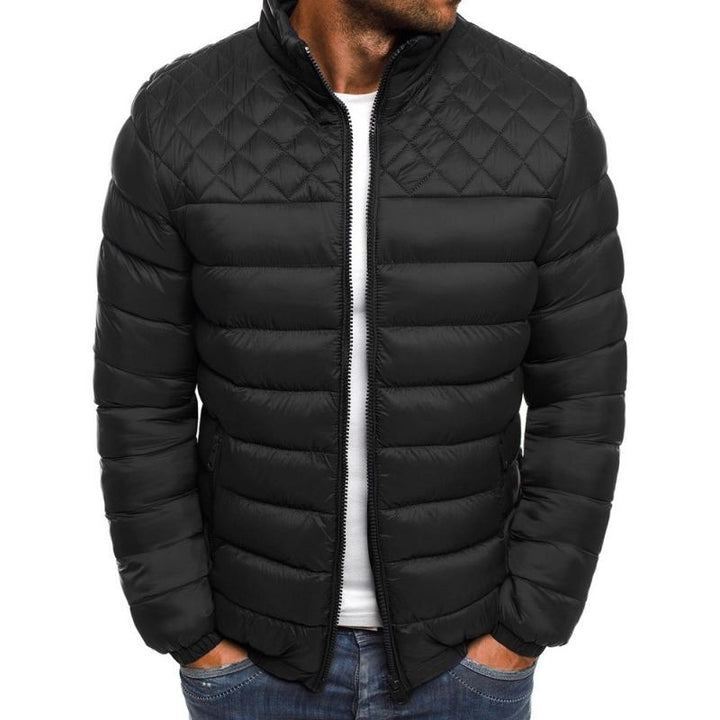 Herren-Steppjacke mit Seitentaschen