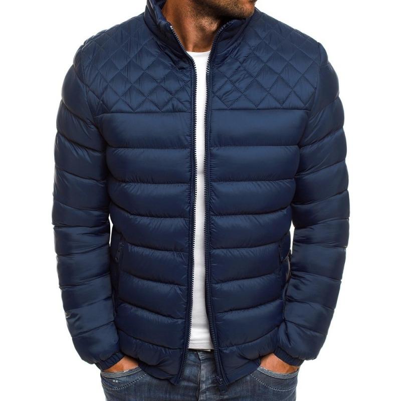 Herren-Steppjacke mit Seitentaschen