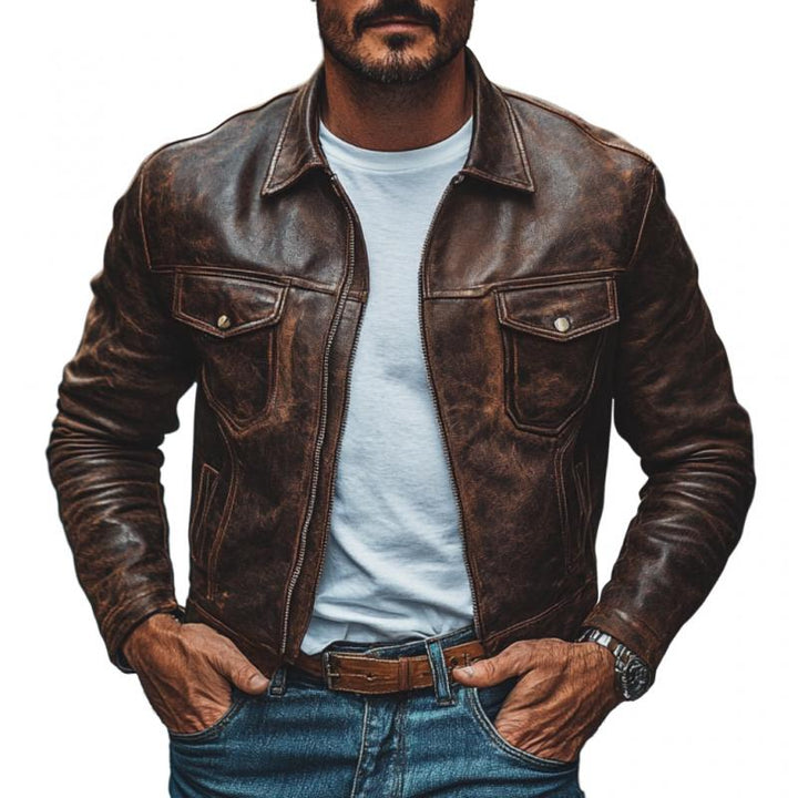 Stylische Multi-Pocket-Jacke für Herren