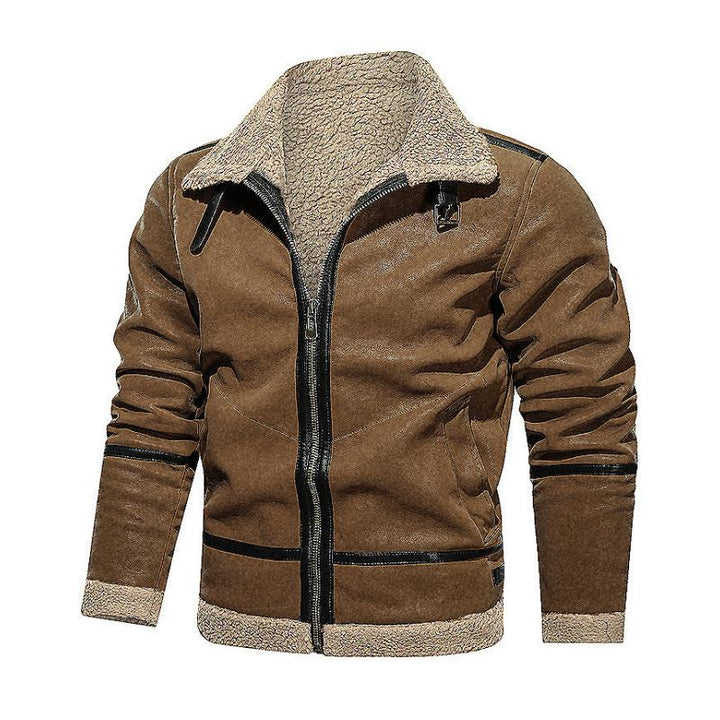 Herren-Zipper-Jacke mit Seitentaschen