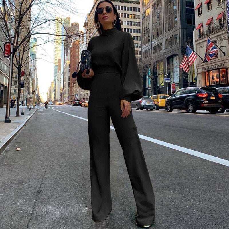 Langärmliger Jumpsuit für Damen